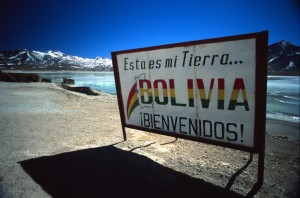 Bolivia - confine con il Cile