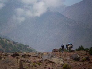 Marocco - Trekking sull'Atlante - il passo