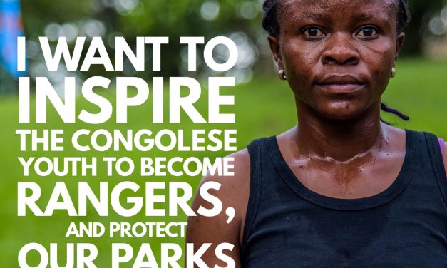 #newsflash Virunga ranger Angèle is running the @LondonMarathon